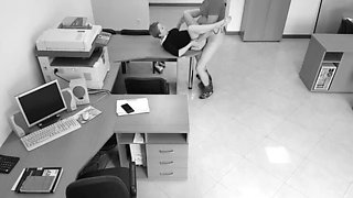 Amateur Office Fuck - Secretary Rides Boss Hard