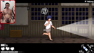 A ghost pianist girl uses my cock to penetrate her ass and.. (Houkago no Onigokko Gameplay5)