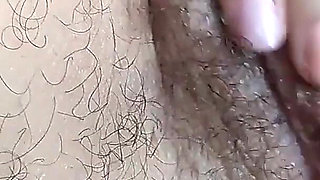 Unshaved Pussy Sunbathing and Clit Throbbing Fingering Female Orgasm Russian MILF Ginnagg