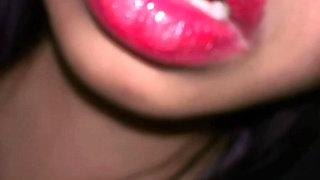 Horny Girl Brush her teeth after go to collage because sometimes ago she got rough fuck from stepdad