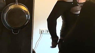 Kinky Kitchen Encounter: Fetish Babe Dominates Her Friend