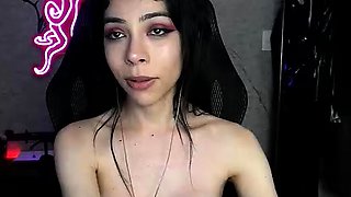 Close up teen masturbation