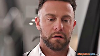 Blonde Bride Lexi Lore Deep-Throats Seth Gamble Before He Pulls Out His Dick And Pounds Her P