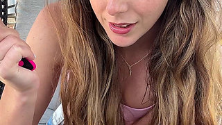 Backyard Orgasm!