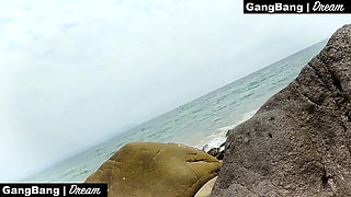 Sweet Chanie Pleasures Mature Man - Outdoor Sex