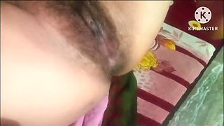 Indian Desi Stepmom Changes Clothes and Fingers Her Hairy Pussy - Hot Homemade Video
