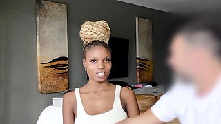 Amateur Big Tits Ebony Teen Stretched