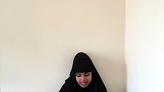 Small titted brunette amateur anal nailed at home