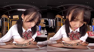 Japanese Student Craves VR Passion In Sensual POV
