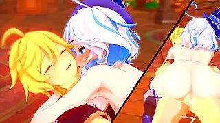 Genshin impact, hentai uncensored, hardcore sex
