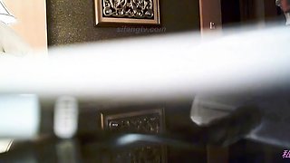 Hot amateur asian couple goes hardcore