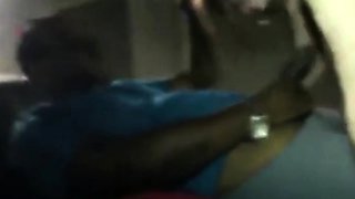 Interracial Public Sex in Parking Lot with BBC