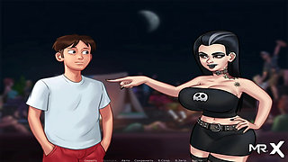 SummertimeSaga - Old Classmates Dancing On The Rooftop E2 #