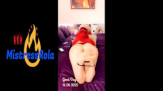 Rola Has Dildo in Pussy and in Ass and F