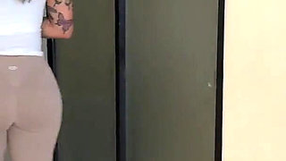 MILF - My Sexy Stepmom Caught Me Peeking at Her and She Gives Me a Real Sex Lesson