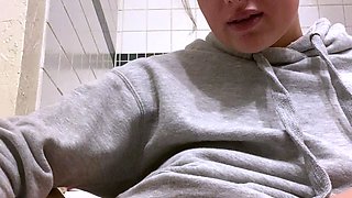 Stacked brunette goes solo toys and masturbation