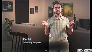 Defend Your Wife in 3D Hentai Fantasy - Young Man vs Serpent in Big City Cartoon Sex Story