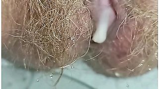 Hairy Pussy Peeing On Your Face In The Toilet And Dripping Cream To Let You Clean With Your Tongue