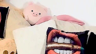 Elana and Kyle Playing a Strip Throw Throw Penis Game