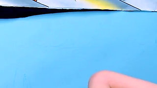 Innocent Young Amateur Blindfolded by a Big Cock. Aimi Grace Discovers Interracial Sex