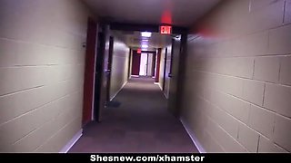 Shesnew - college girl Valerie White banged!