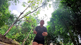 I HAVE AN ACCIDENT ON MY NEIGHBOR AND IN THE STREET AND I INVITE HER TO FUCK TO CURE HER