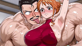 Kogoro (conan) X Nami (op)