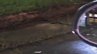 Two Hot Girls Caught Him Masturbating Inside the Car and Helped Him Cum