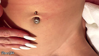 POV Playing with My Belly Button Ring