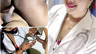 Desi Lady Doctor Teaching Patient Hard Sex