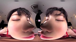 Petite Japanese Cutie Ignites Wild VR Passion Heat