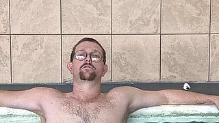 BBW Princess Sucking His Cock Underwater with Her Naughty Stepfather