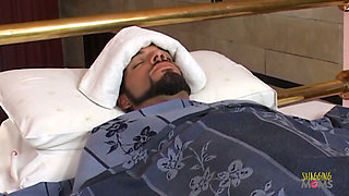 Here Is a Blowjob to Cure His Fever and a Lot More for the Soul