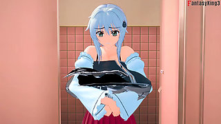 Rias Watch Akeno Fucking and Xenovia & Koneko Lesbian Sex - Dxd Ntr Madness Series