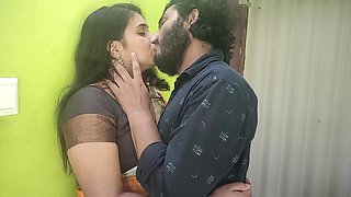 Vaishnavy and Sharun Long Lip Lock Part 1