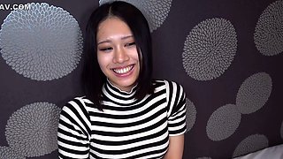 Great close up in japanese teen blowjob pov