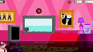 Kunoichi training. Helping my friend at Dr. Pussycats clinic