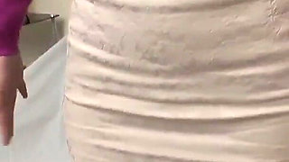Creampie at Home with a G-cup Wife in Stockings - Honoka, 26