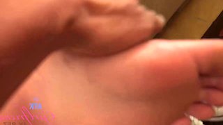 Beautiful girlfriend surrenders to passionate interracial pleasures filled with deep intensity