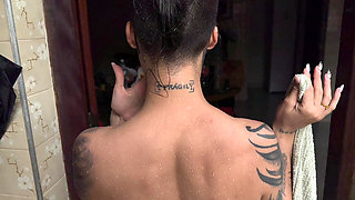 Hose Bath - Rotten Venus and D'louise Having Fun on a Hot Day!