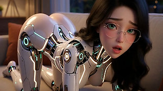 In the near future, robots will give you the best orgasm of your life (AI-generated).