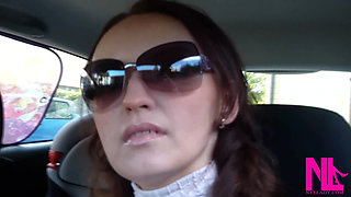 Pedal Pumping in Pink Wedges/flip Flops