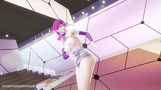 Mmd Mamamoo - Starry Night Evelynn Sexy Striptease League of Legends Hentai Uncensored