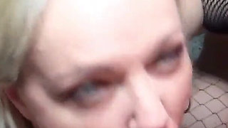 Fat bukkake session with Miss Loly who is fucked to orgasm