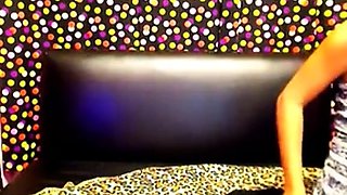 Black Girl Solo Webcam Show With Dildo