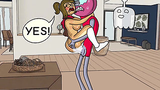 Regular show parody - benson recorded his affair with CJ, Starla and Eileen compilation