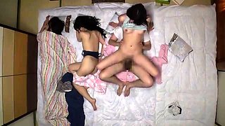 Amateur hot homemade threesome hardcore action