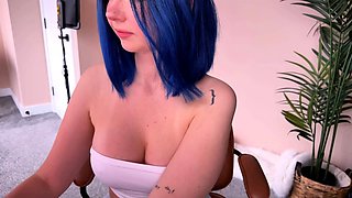 Brunette Solo Webcam Masturbation