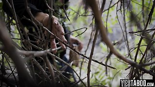 Homeless stalker watch Latina MILF fuck