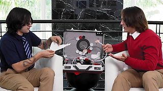 Inception porn spoof with sexy women who bang in FFM